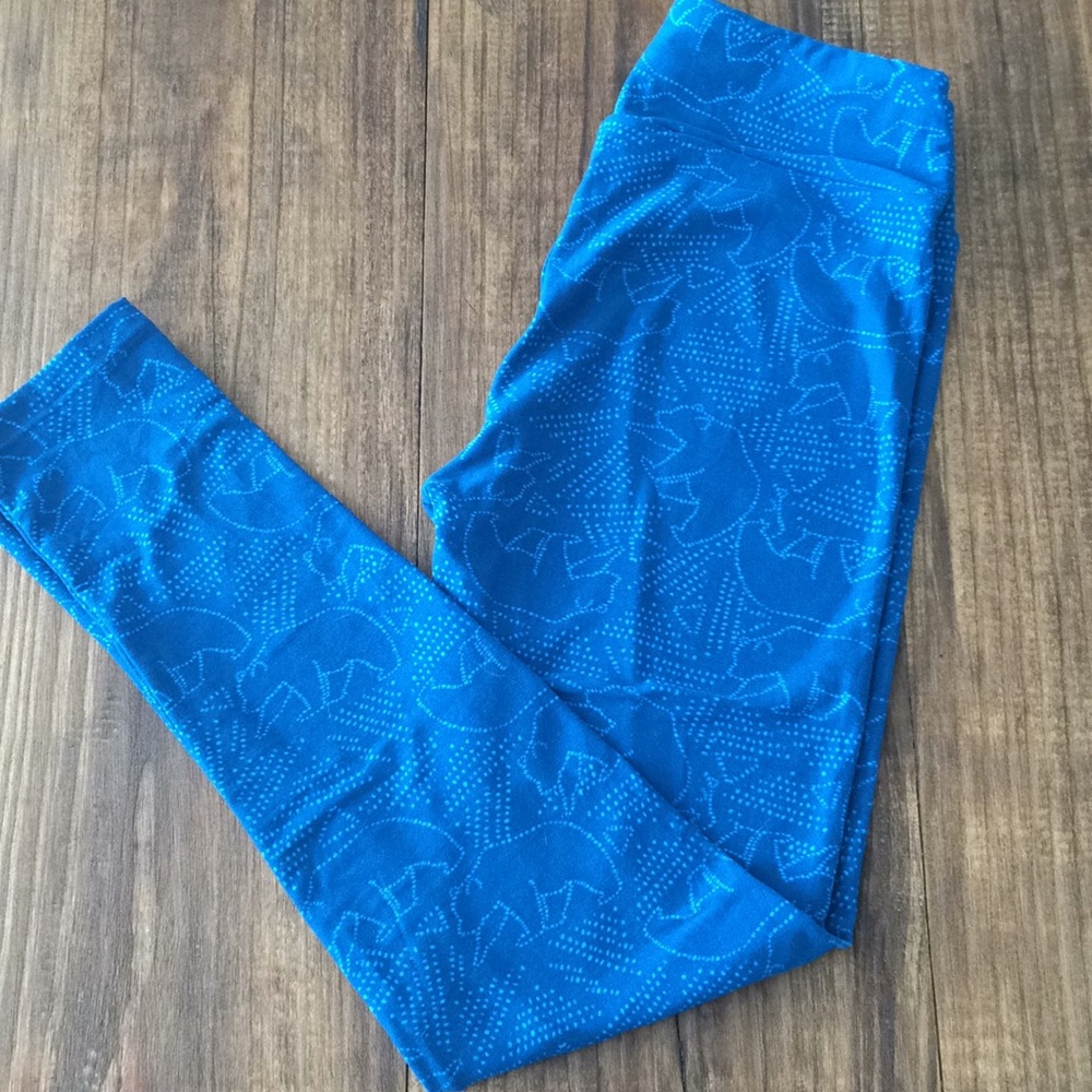 LulaRoe Bear OS Leggings
